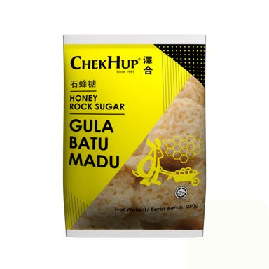 CHEK HUP HONEY ROCK SUGAR 250GM