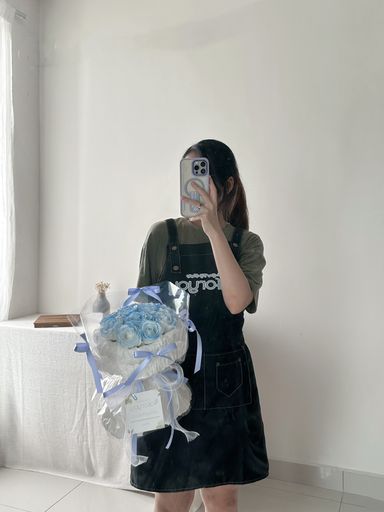 11 Stalk Soap Rose Bouquet