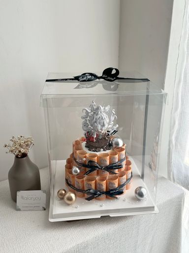 35pcs Money Cake Box (Customized )