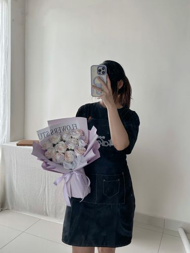 11 Stalk Soap Rose Bouquet