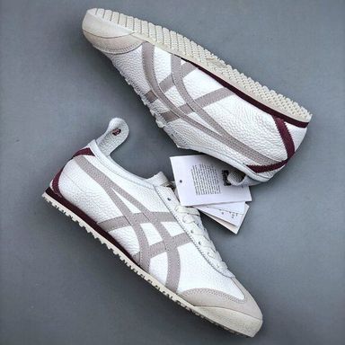 ONITSUKA GRAY - BURGUNDY
