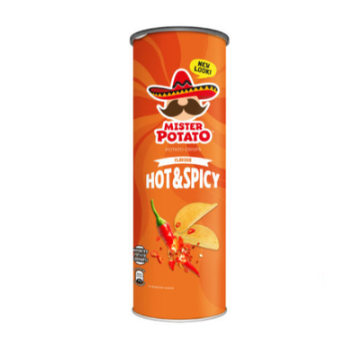 MISTER POTATO HOT & SPICY 125G