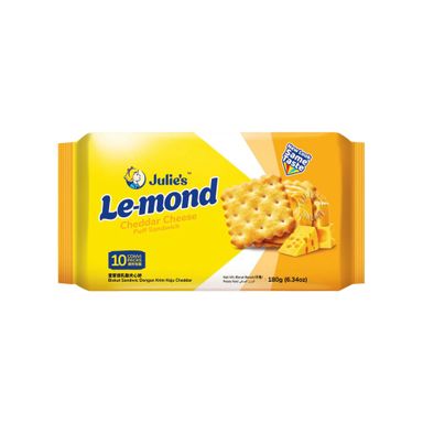 JULIES LE-MOND CHEDDAR CHEESE 18G
