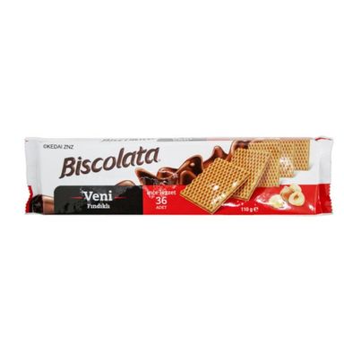 BISCOLATO VENI CHOCOLATE WAFER 110G