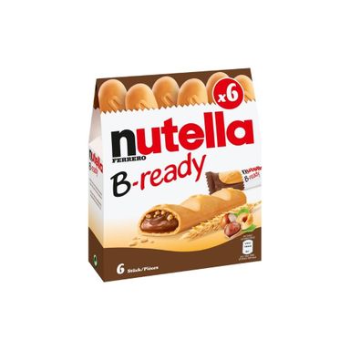 NUTELLA FERRERO B-READY 6PCS 132G BOX