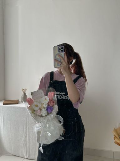 Soap Flower Mixed Bouquet (tulip)