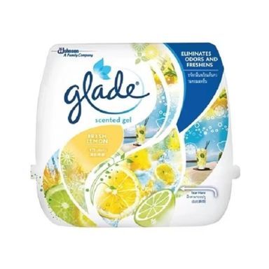 GLADE SCENTED GEL (LEMON) 180G