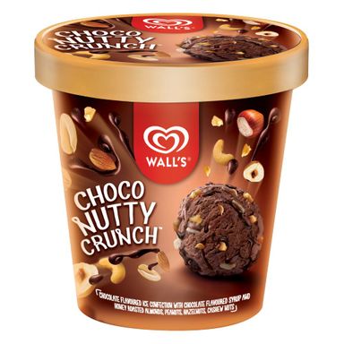 WALLS SELECTION CHOCO NUTTY CRUNCH 750ML