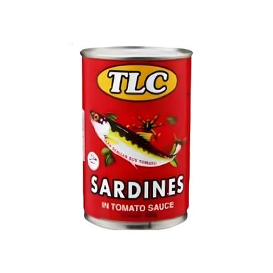 TLC SARDINES IN TOMATO SAUCE (R) 155G