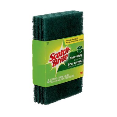 3M GREEN SCOUR PAD 3PCS