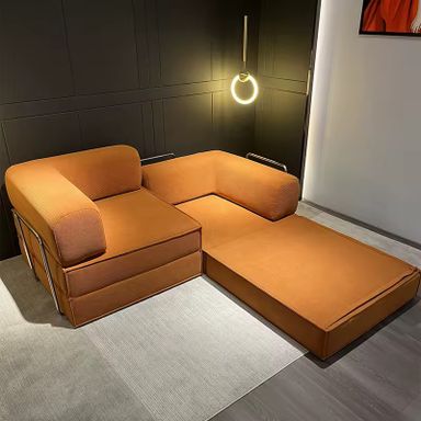 Folding Sofa Bed Simple Straight With Stainless Steel Compressed Sofa Set Couch Living Room Sofas