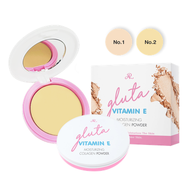 AR Aron Gluta Vitamin E Moisturising Collagen Powder Shade 01