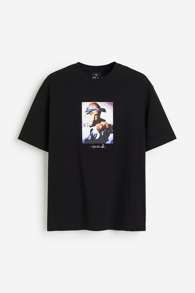 T-Shirt Imprimé Tupac