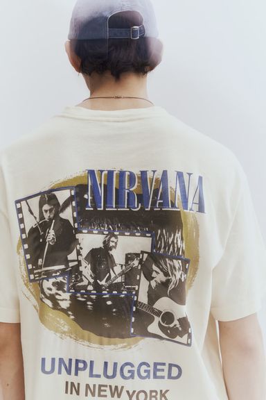 T-Shirt Imprimé Nirvana