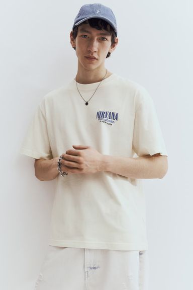 T-Shirt Imprimé Nirvana