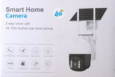 V380 Pro 4G Smart Home Solar Intelligent IP PTZ Camera (10007481)