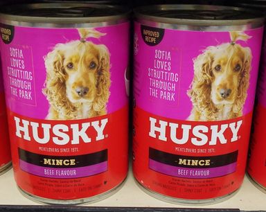Husky Meatlovers Mince Beef Flavour 385gr