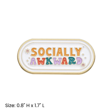 Socially Awkward Pin