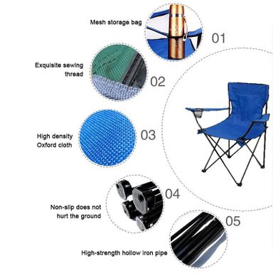 CAMPING SET CHAIR TABLE (2 PAX) (SET KERUSI BERKELAH)
