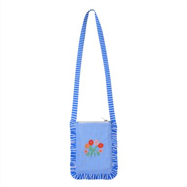 *Pre-order* Cotton Crossover Bag (Mini Vichy)