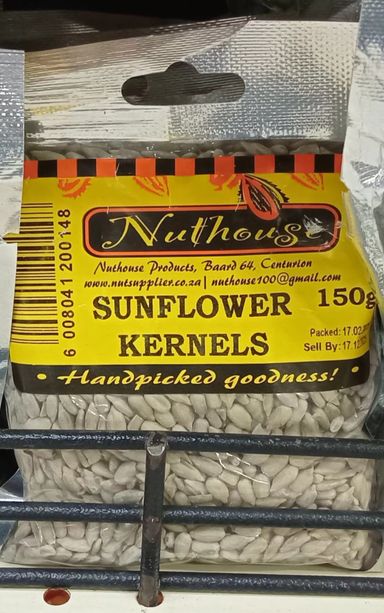 Nuthouse Sunflower Kemels 150gr