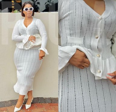 High quality knit set 