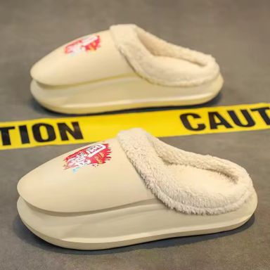 Soft Cozy Plush Slippers Fashion High Quality Winter Warm Comfortable Soft Sole Slippers Furry Warm Sandals Slipper