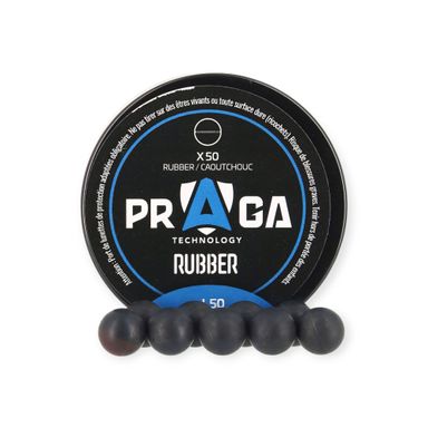 Billes Praga Caoutchouc Cal .50 (x50)