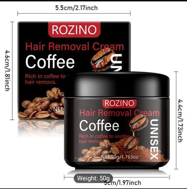 Coffee hair removal cream 