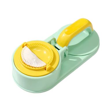 Multifunctional 2-in-1 Plastic Dumpling Skin Presser and Maker Mold Mini Home Kitchen Baking Pastry Cutter & Tool