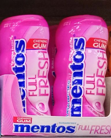 Mentos Pure Fresh Chewing Gum 