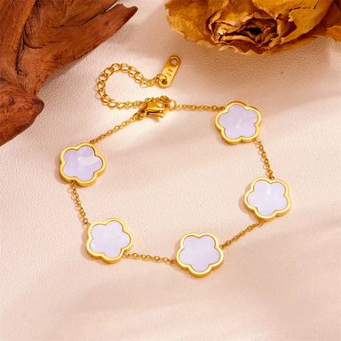 ZAKURA Brazalete White