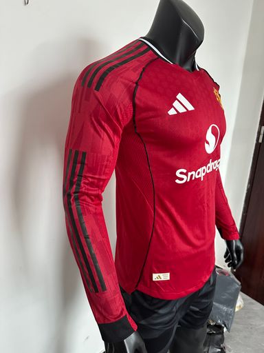 Manchester united jersey long sleeve 2025/26
