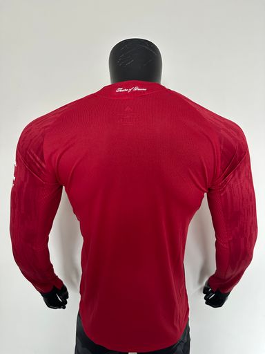 Manchester united jersey long sleeve 2025/26