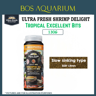 Ultra Fresh Shrimp Delight TROPICAL EXCELLENT BITS 53g / 130g