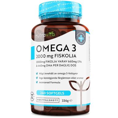 Omega 3 2000mg Pure Fish Oil