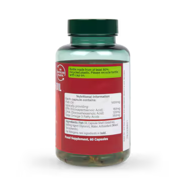 Holland & Barrett Omega 3 Fish Oil 1000mg 60 Capsules