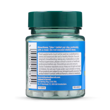 Holland & Barrett High Strength Slow Release Vitamin B12 1000ug 120 Tablets  4.7 (1252)