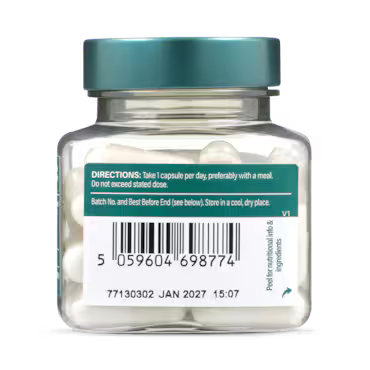 Holland & Barrett Magnesium Glycinate 375mg 30 Capsules
