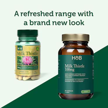 Holland & Barrett Milk Thistle 100mg 30 Capsules