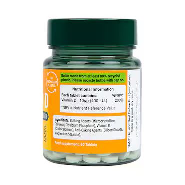 Holland & Barrett Vitamin D 400 I.U. 10ug 90 Tablets