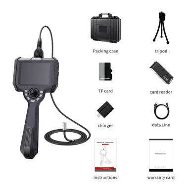 The WS-RK Series Infrared Thermal Imaging Industrial Video Endoscope, 360 Degree Steering Industrial Video Endoscope Camera
