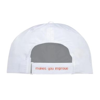 NOX NOX WHITE CAP (Red Logo)