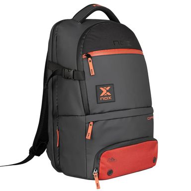 NOX Luxury Open Series Black/Red Backpack