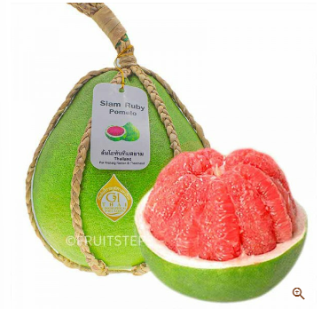  Thailand Siam Red Ruby Pomelo ( 1 pcs)