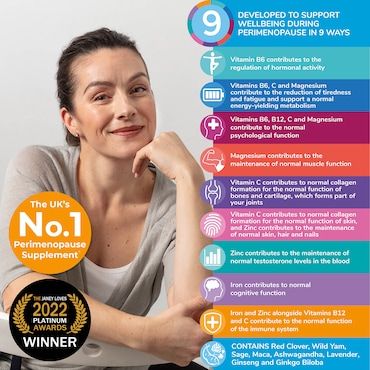 Health & Her Perimenopause Multi Nutrient Supplement 60 Capsules