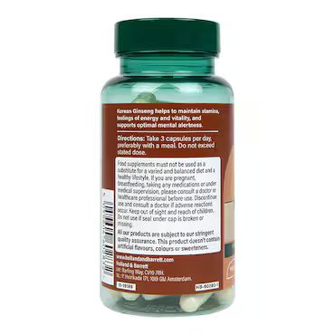 Holland & Barrett Korean Ginseng 90 Capsules