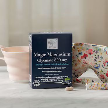 New Nordic Magic Magnesium Glycinate 600mg 60 Tablets