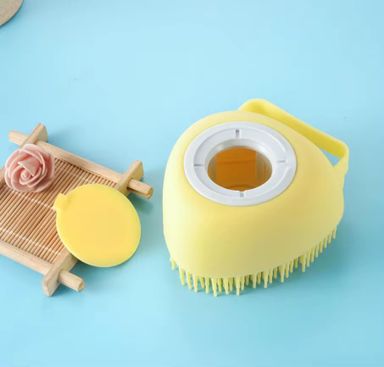 Portable Pet Silicone Shower Brush Massage Factory Directly Wholesale
