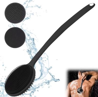 Shower Brush Silicone Back Scrubbers